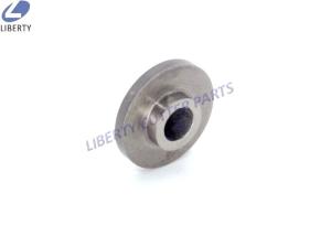 China Cutting Machine Parts Behind Blade Roller D=16 thickness=1,7, Part no.112093 factory