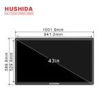 43 inch 10 Point Capacitive Touch Screen All in One LCD Display Monitor