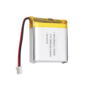 China Custom Rechargeable Medical Lithium Battery LiPo 3.7 V 1800mAh factory