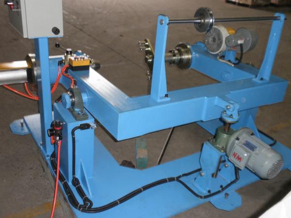 Sky Blue Insulated Flexible Wire Extruder Machine For Optical Cable Sheathing