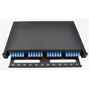 China MPO Optical Fiber Termination Box Splice Patch Panel 24 Port SC Simplex factory