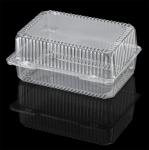 Clear Plastic Produce Containers Lightweight Food Grade 250 X 180 X 75mm
