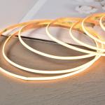 DC12V 4MM 480LEDs 5W 6000k COB LED Strip With Indoor Decoration
