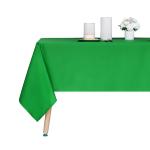 6 Pack 54 inch x 108 inch Premium Plastic Tablecloth Rectangle Waterproof Table