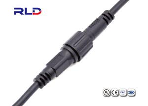 China 2Pin 3Pin Male And Female Electrical Waterproof Wire Connector Plugs factory