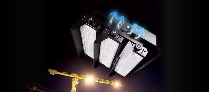 Wide Illumination Sport Stadium Light 150000lm Led Athletic Field Lighting For Crane