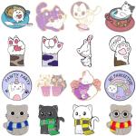 Hat Collar Clothes Badge logo Custom Metal Pins Badge Cartoon Animal Character