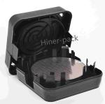 8 Inch Wafer Shipping Box Black Wafer Stack Boxes Antistatic Horizontal Used For