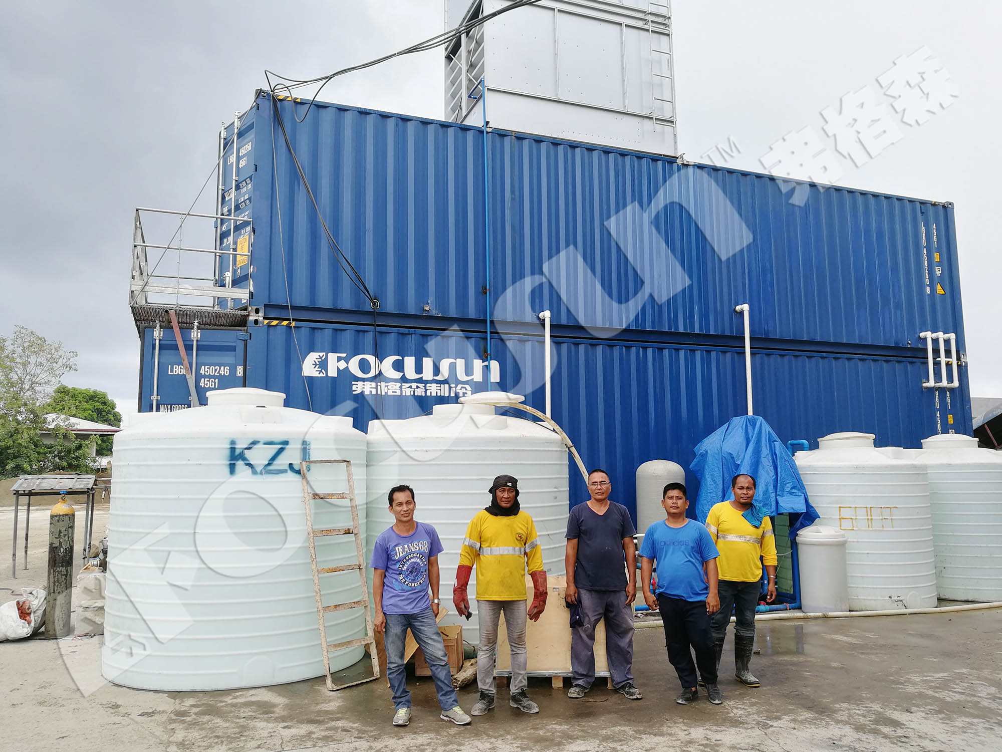 Siemens PCL Control System Water Chiller for Video Outgoing-Inspection in Industrial