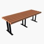 Garden WPC Bench Rotproof sturdy Wood Plastic Composite Chair