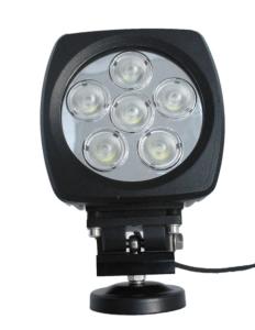 China 60W high power Led vehicle work light with Flood /Spot beam 6 inch for Off road vehicle factory