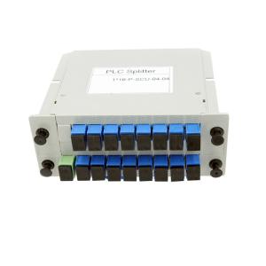 China 1x16 SC UPC Single Mode Fiber Splitter LGX Box Fiber Optic PLC Splitter factory