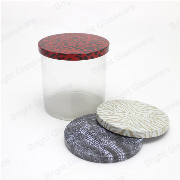 hot sale metal candle lids with customized logo for candle jar