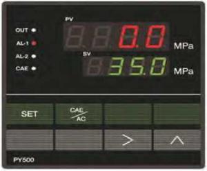 China Dual 4 Digit LED 100mA Water Pressure Indicator 0.1 Level Accuracy factory