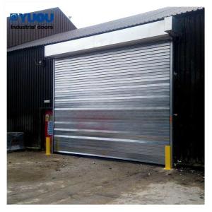 China Blast Proof Steel Roller Shutter Door 380V Heavy Duty Roll Up Doors 12 Level Windproof factory