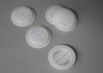 White PE One Way Ventilation Valve / Small Plastic 1 Way Air Valve