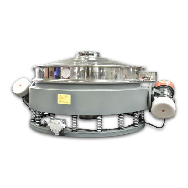 Flour screening and impurity removal double vibration source direct discharge