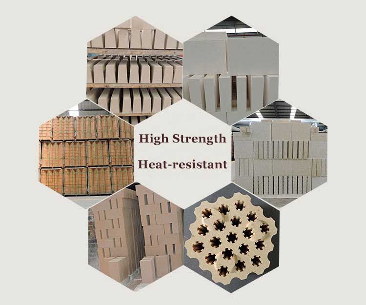 Fireproof Fire Clay Brick for Glass Furnace Kiln Bottom and Wall in Chemical Industry