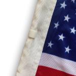 Economic Polyester USA American Car Flag Window Clip 11" X 13" Pack Of 12 10 100