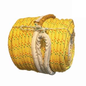 China Ship Towing And Mooring Uhwpe Rope 110mm Dia factory