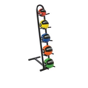 China 5 Layers Sports Display Rack For Soccer Football / Basketball / Volleyball factory