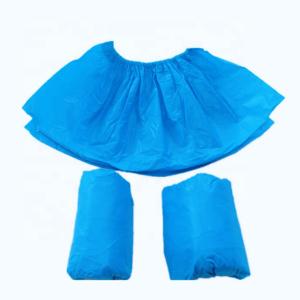 China Blue Non Woven Boot Covers , Cleanroom Overshoes Special Dustproof factory