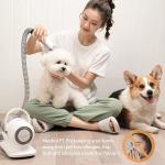Pet Hair Vacuum Cleaner Newest Grooming Kit with Low Noise and Powerful Electric