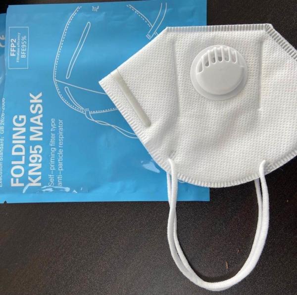 Hygienic Disposable Pollution Mask , Ffp3 Medical Mask Effective Isolation