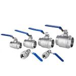 Female Connection and Stainless Steel 201 Iron Ball Valve DN32 for Joining Pipe
