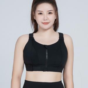 China Breathable Plus Size Sports Bra Women Fitness Cross Strap Sweat Wicking factory
