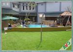 Unique Decoration Landscape Artificial Grass Monofil PE + Curly PPE Material