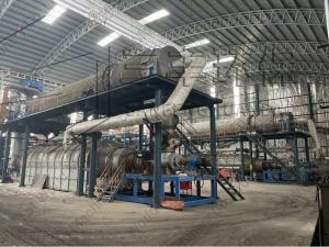 China continuous waste tyres pyrolysis machine factory