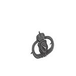 Composed 1.5 Inch Army Metal Badges 3D Embossed Metal Button Pin