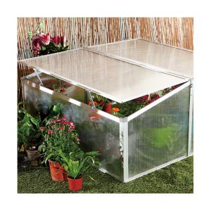 China Natural Silver Aluminium Cold Frame Mini Greenhouse 0.9mm 1.0mm factory