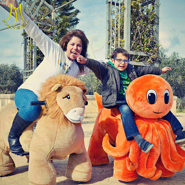 Hansel kids electric amusement train rides and animal battery ride