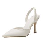 YTH008 Single Shoes Women'S New Pointed Toe European And American Summer Leather