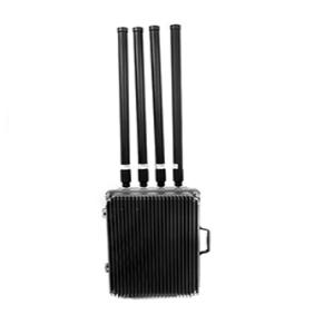 China Fiberglass 2.4G 5.8G Long Range Anti-Drone Antenna for Directional Outdoor Tracking factory