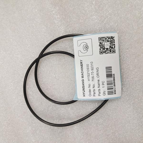Komatsu Pc200 Parts O Ring 706-75-92310 702-21-55520 705-17-02360 723-11-18150