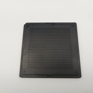 China Wafer Die Black 4 Inch ESD Waffle Pack Tray For Micro IC Chips factory