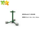 Smooth Weld Playground Gym Equipment , Outdoor Fitness Machines Tapered Roller