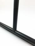 Upscale 52 inch Long Handle Black Stainless Steel Floor Squeegee