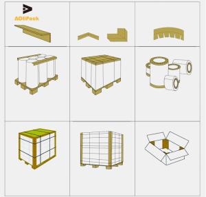China Pressure Resistance Pallet Cardboard Edge Protectors 1.5m Length factory