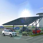 Vertical Horizental High Intensity Prefabricated Carport Racking Solar Systems