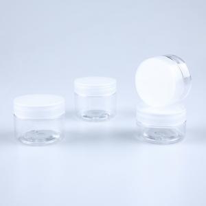 China Spill Proof Plastic Cosmetic Jar Customized Logo 60ml Design factory