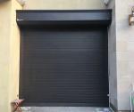 Remote Control Aluminium Alloy Slat Shutter Roller Doors With PU Infilled