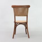 Dining Room Furniture Modern Natural Design Solid Wood Rattan Banquet Chairs