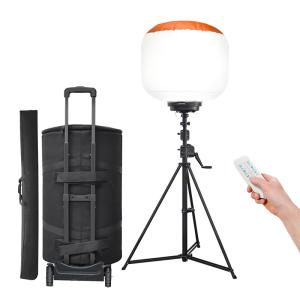 China Movable Balloon Light 80000lm 500W High Brightness For Roadworks Road Construction factory