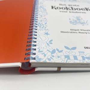 China Cookbook Hardcover Art Book Printing Concealed Wire O Binding Woodfree Paper factory