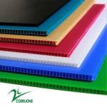 PP Corrugated Sheet 2mm PP Hollow Construction Board