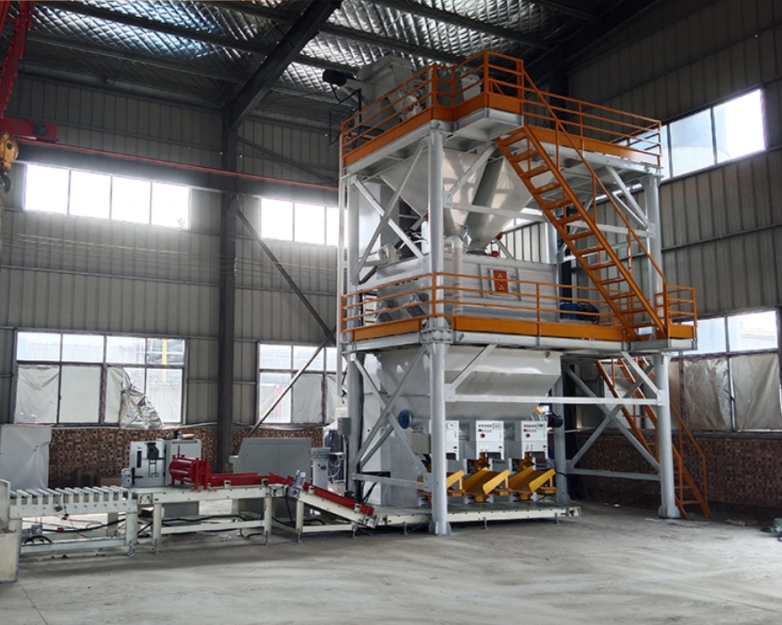 High Efficient Dry Mortar Equipment 380V 400V Dry Mortar Mixer Machine